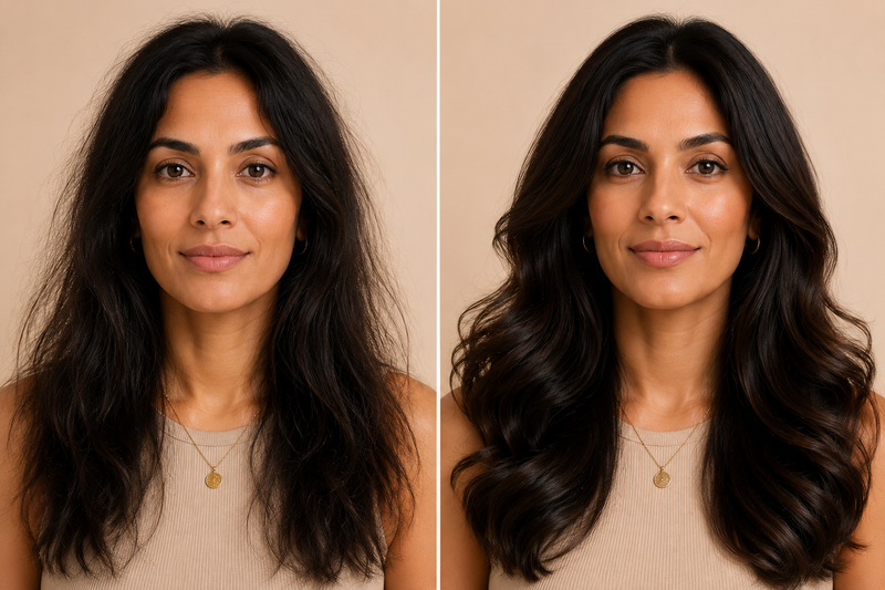 Linda M. before and after